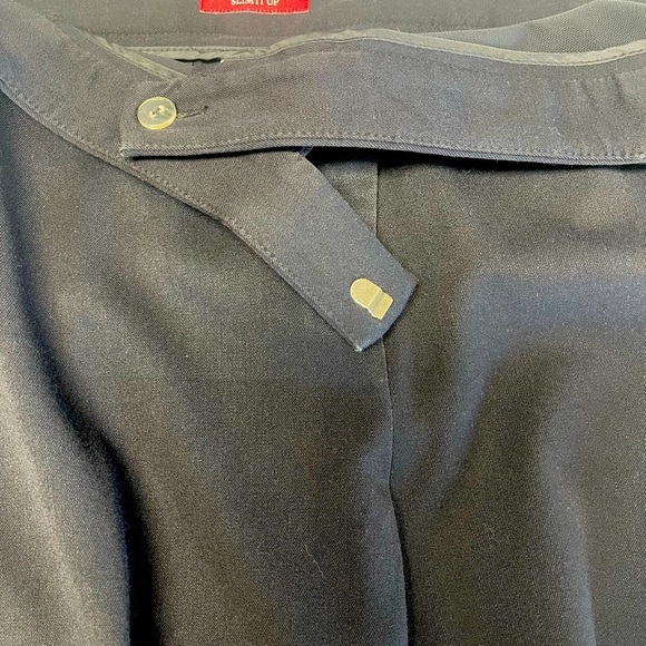 Charter Club Women’s Slim Fit Wide Leg Slacks | Black, Size 10 - Picture 3 of 3